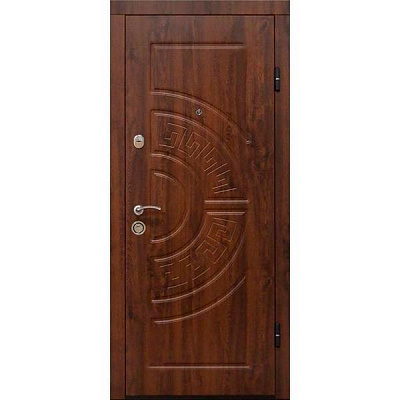 Дверь входная Министерство дверей КС 08 V дуб темный 2050x860 мм правая